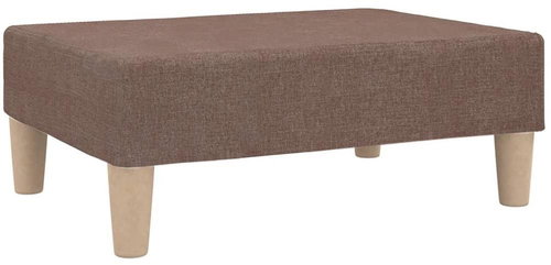 Shumee podnožka taupe 78×56×32 cm textil, 337684 - Taburet - Main image