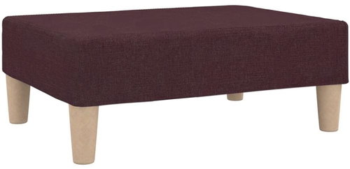 Shumee podnožka fialová 78×56×32 cm textil, 337685 - Ottoman - Main image