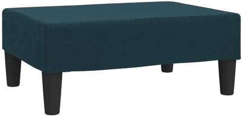 Shumee podnožka modrá 78×56×32 cm samet, 337686 - Taburet - Main image