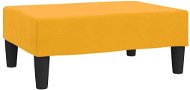 Shumee podnožka žltá 78 × 56 × 32 cm zamat, 337694 - Taburetka