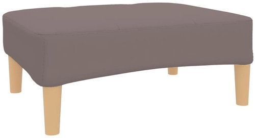 Shumee podnožka taupe 78×56×32 cm textil, 337725 - Taburet - Main image
