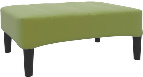 Shumee podnožka světle zelená 78×56×32 cm samet, 337731 - Taburet - Main image