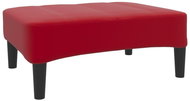 Shumee podnožka vínová 78×56×32 cm samet, 337733 - Taburet