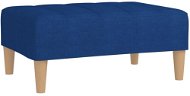 Shumee podnožka modrá 78 × 56 × 32 cm textil, 337751 - Taburetka