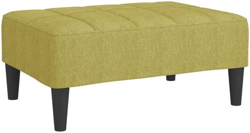 Shumee podnožka zelená 78×56×32 cm textil, 337783 - Taburet - Main image