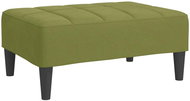 Shumee podnožka světle zelená 78×56×32 cm samet, 337792 - Taburet