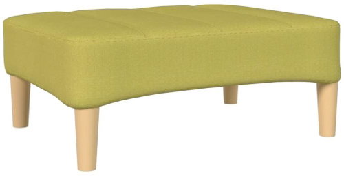 Shumee podnožka zelená 78×56×32 cm textil, 337806 - Taburet - Main image