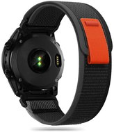 Tech-Protect Scount for Garmin Fenix 5 / 6 / 6 Pro / 7, black/orange - Watch Strap