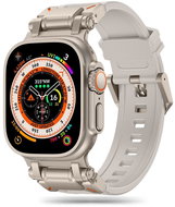 Tech-Protect Delta Pro for Apple Watch 42/44/45/49mm, starlight / titanium - Watch Strap