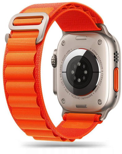 Tech-Protect Nylon für Apple Watch 44 / 45 / 49 mm, orange - Smartwatch-Armband - Hauptbild
