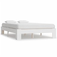 Bed frame white solid pine 140 x 200 cm - Bed Frame