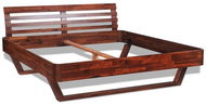 Bed Frame Solid Acacia Wood 180 x 200cm - Bed Frame