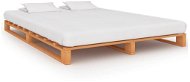 Pallet bed frame brown solid pine 120 x 200 cm - Bed Frame