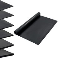 Anti-slip rubber mat 1,2 x 5 m 2 mm smooth - Doormat