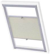 Pleated roller blind cream 104 - Roller Blind