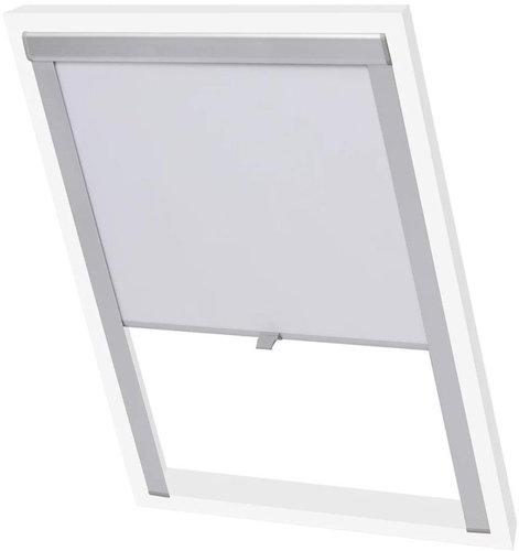 Blackout roller blind white S06/606 - Roller Blind - Main image