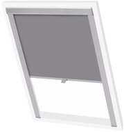 Blackout roller blind grey F06 - Roller Blind