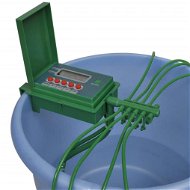 Automatic watering system with sprinkler and timer - Watering Computer