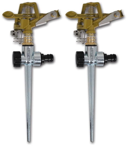 Pulse Garden Sprinklers for watering, zinc and metal, plug-in, 2 pcs. - Irrigation Device - Main image