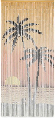 Door curtain against insects bamboo 90 x 200 cm - Insect Screen - Main image