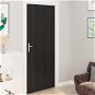 Self-adhesive wallpaper for doors 2 pcs dark wood 210 x 90 cm PVC - Self-Adhesive Wallpaper