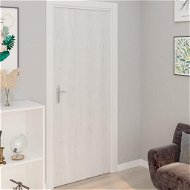 Samolepiace tapety na dvere 2 ks biele drevo 210 × 90 cm PVC - Samolepiaca tapeta