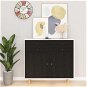Self-adhesive wallpaper for furniture dark wood 500 x 90 cm PVC - Self-Adhesive Wallpaper