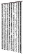 Insect curtain grey and white 100 x 220 cm Chenille - Insect Screen