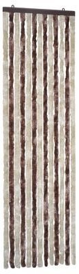 Insect curtain brown and beige 56 x 185 cm Chenille - Insect Screen - Main image