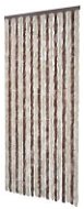 Insect curtain brown and beige 90 x 220 cm Chenille - Insect Screen