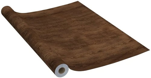 self-adhesive wallpaper for furniture 2 pcs dark oak 500 x 90 cm PVC - Self-Adhesive Wallpaper - Main image