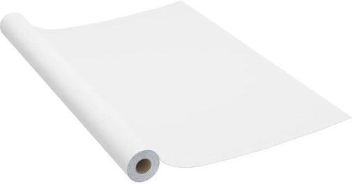 self-adhesive wallpaper for furniture 2 pcs white 500 x 90 cm PVC - Self-Adhesive Wallpaper - Main image