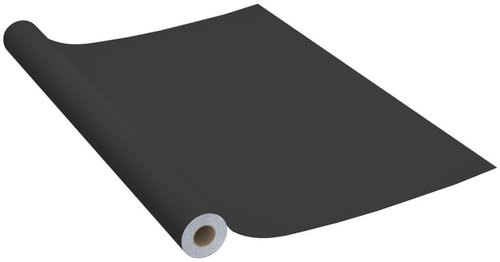 self-adhesive wallpaper for furniture 2 pcs black 500 x 90 cm PVC - Self-Adhesive Wallpaper - Main image