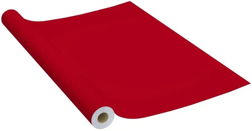 self-adhesive wallpaper for furniture 2 pcs red 500 x 90 cm PVC - Self-Adhesive Wallpaper - Main image