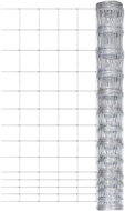 Garden fence galvanized steel 50 m 150 cm silver - Wire Mesh
