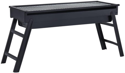 Portable camping grill steel 60 x 22,5 x 33 cm - Grill - Main image