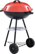 Portable garden grill XXL with wheels 44 cm - Grill