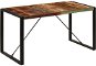 Jedálenský stôl 140 x 70 x 75 cm masívne recyklované drevo - Jedálenský stôl