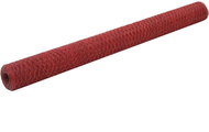 Fencing for chicken coop PVC steel layer 25 x 1,5 m red - Breeding Wire Mesh