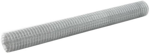 Hen house mesh galvanized steel 10 x 1,5 m silver - Breeding Wire Mesh - Main image