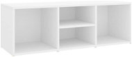 Botníková lavice bílá 105 x 35 x 35 cm dřevotříska - Botník