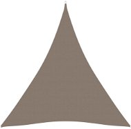 Tieniaca plachta oxfordská látka trojuholníková 5 × 5 × 5 m taupe - Tieniaca plachta
