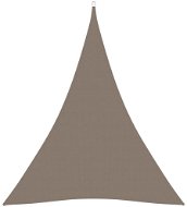 Tieniaca plachta oxfordská látka trojuholníková 4 × 5 × 5 m taupe - Tieniaca plachta