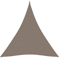 Tieniaca plachta oxfordská látka trojuholníková 4 × 4 × 4 m taupe - Tieniaca plachta
