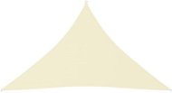 Tieniaca plachta oxfordská látka trojuholník 3 × 3 × 4,24 m krémová - Tieniaca plachta