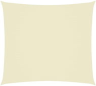SHUMEE Plachta stínící, krémová 6 x 7m - Stínící plachta