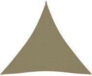 Tieniaca plachta oxfordská látka trojuholníková 6 × 6 × 6 m béžová - Tieniaca plachta