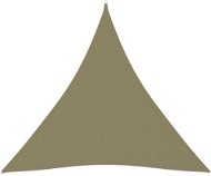 Tieniaca plachta oxfordská látka trojuholníková 3 × 3 × 3 m béžová - Tieniaca plachta
