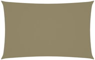 SHUMEE Plachta stínící, béžová 4 x 7m - Stínící plachta