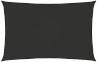 Tieniaca plachta oxfordská látka obdĺžniková 4 × 7 m antracitová - Tieniaca plachta